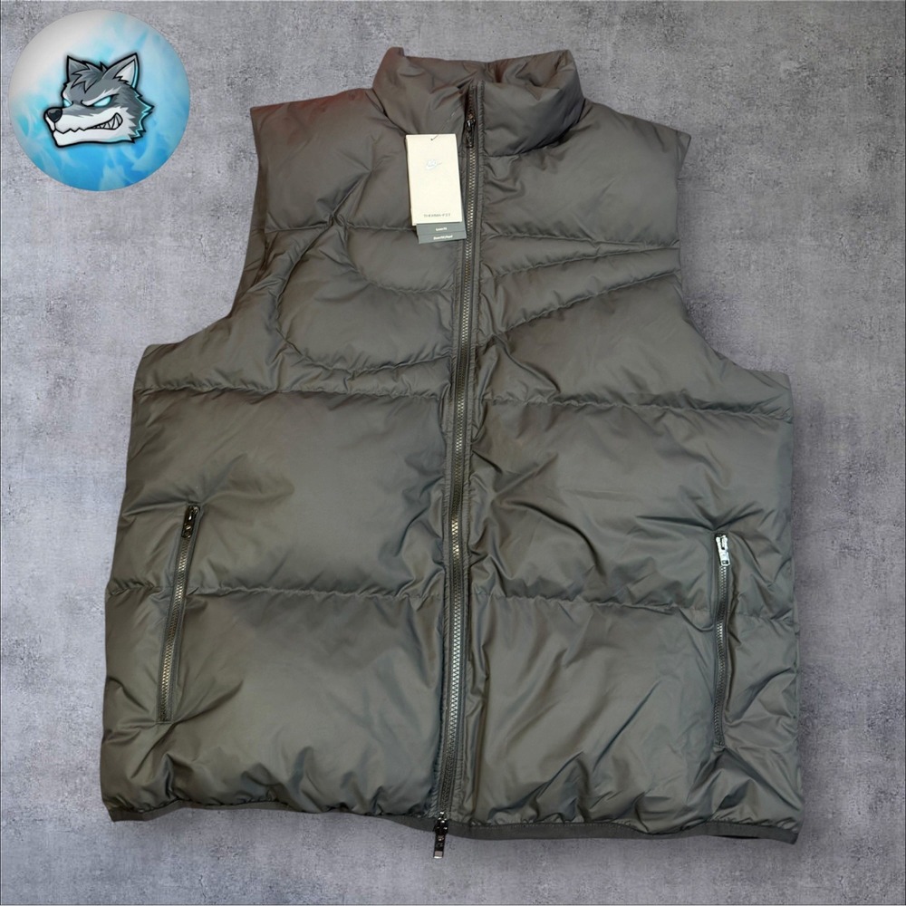 Nike Sportswear Club Therma-FIT Down Vest Black Men's Size XL IH2368-010